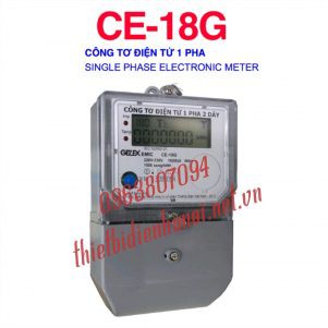 Công tơ điện tử 1 pha EMIC CE-18G