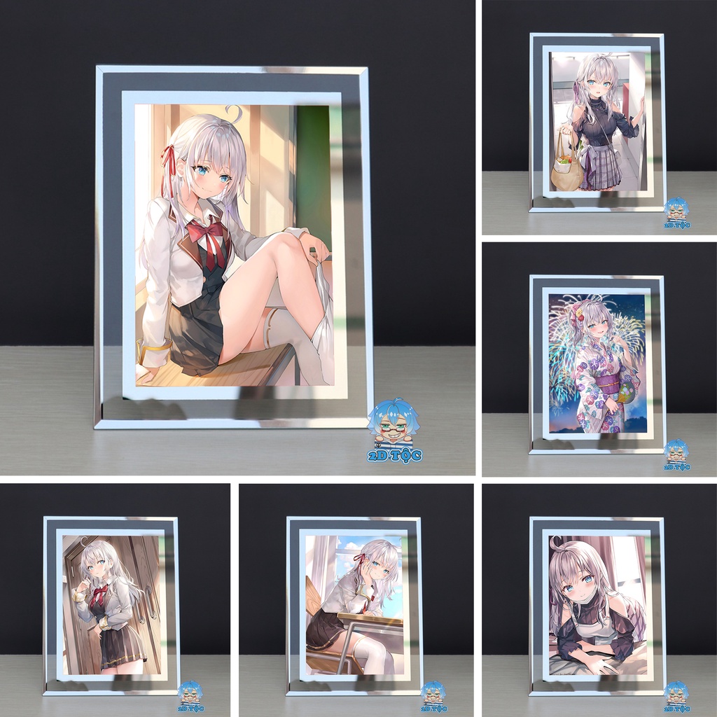 Khung kính A5 Arya-san bàn bên thi thoảng lại thả thính tôi bằng tiếng Nga (1) - để bàn by 2D Tộc Shop