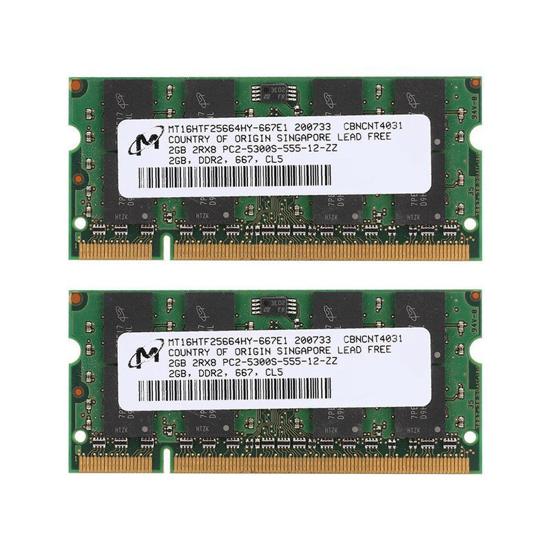 [FREESHIP 99K]_[SP CHÍNH HÃNG] RAM Laptop 2G DDR2 cũ tháo máy (Ram Laptop PC2-2G cũ)