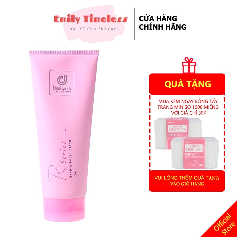 Sữa Dưỡng Thể Hương Nước Hoa Designer Collection Rseries Hand &amp; Body Lotion 200ml