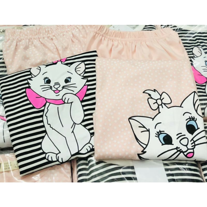 Set 2 bộ mèo HM bé gái
