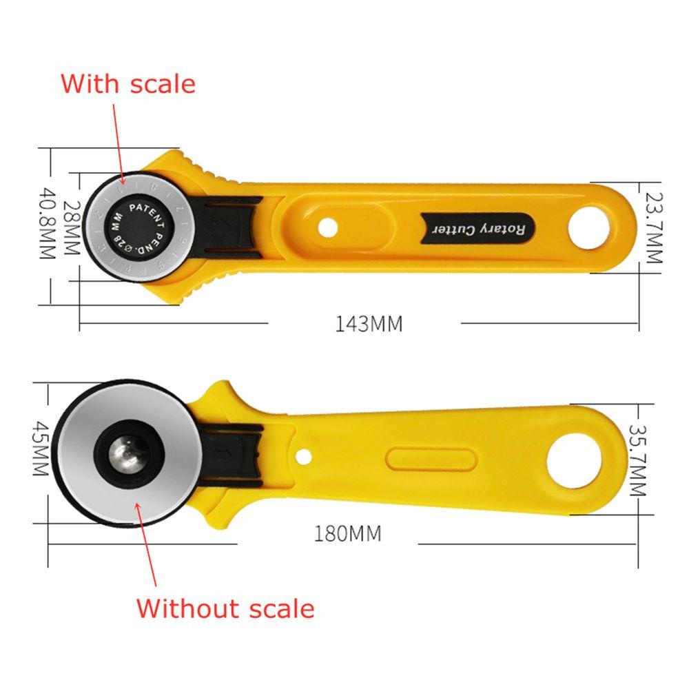 PISTA Bộ Dụng Cụ Cắt Vải Da Thủ Công Dạng Xoay