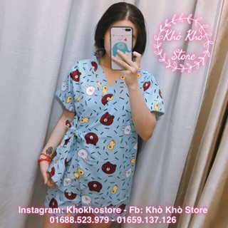 Bộ mặc nhà Kimono cute loại 1