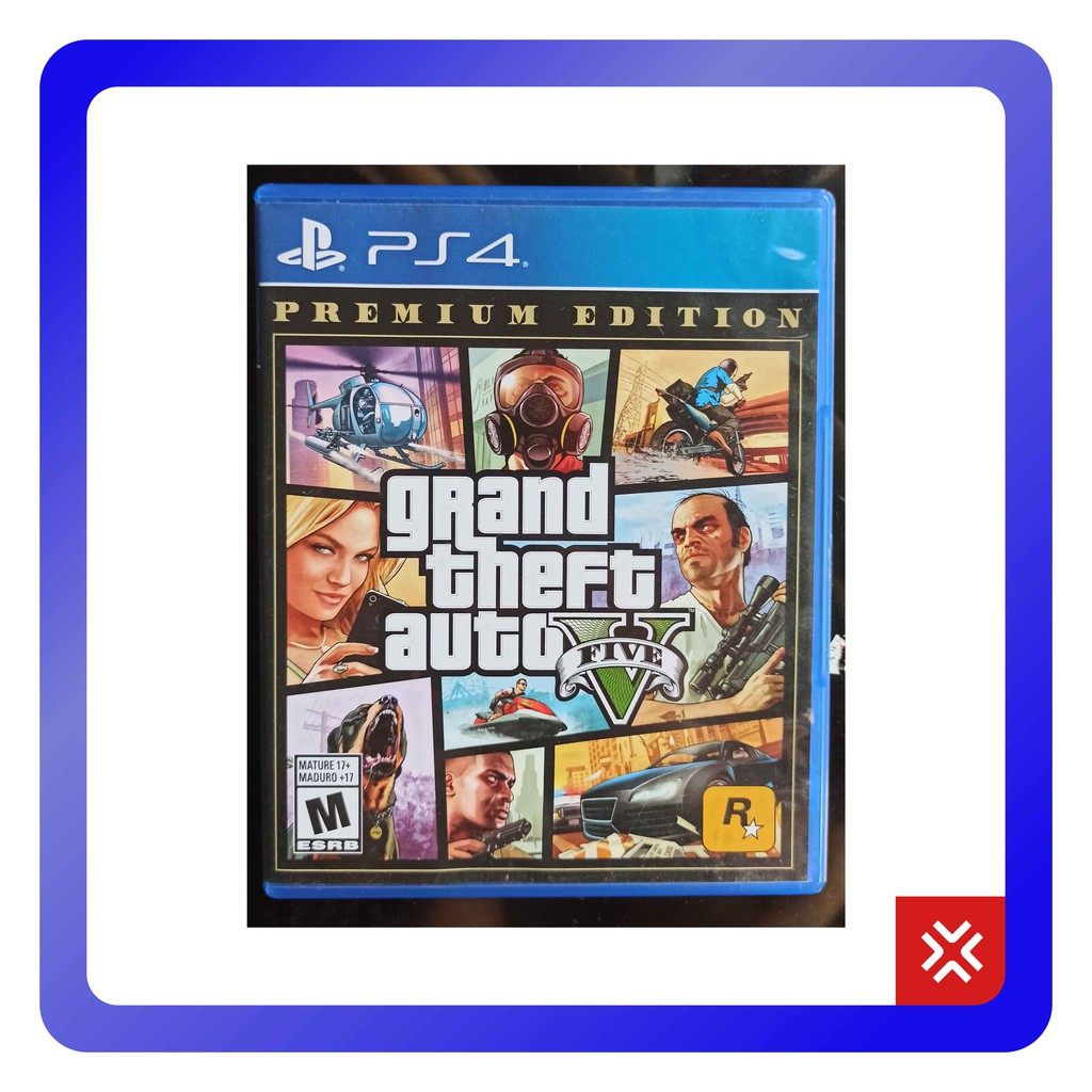 Tay Cầm Chơi Game Ps4 Bd - Grand Theft Auto V / Gta V / Gta 5