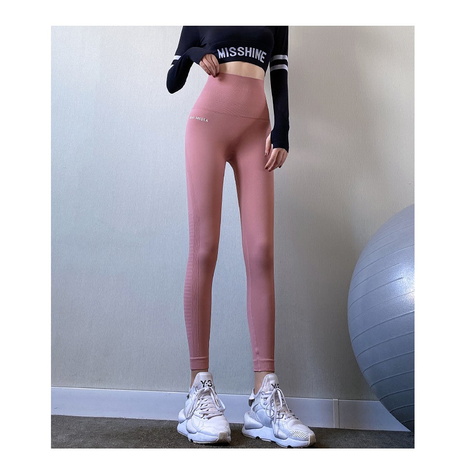 Quần tập GYM Yoga Aerobic nữ 💖 𝑭𝑹𝑬𝑬𝑺𝑯𝑰𝑷 💖 quần legging lưng cao cạp cao, ôm body, tôn mông
