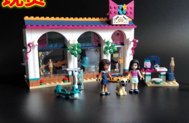 Lắp ráp friends 01066 - Cửa tiệm hoá trang của Andrea