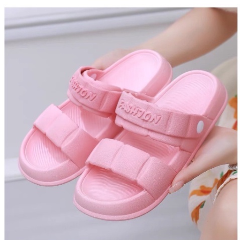DÉP SANDAL ĐẾ BÁNH MỲ ĐÚC KHỐI CAO 2CM HỌC SINH