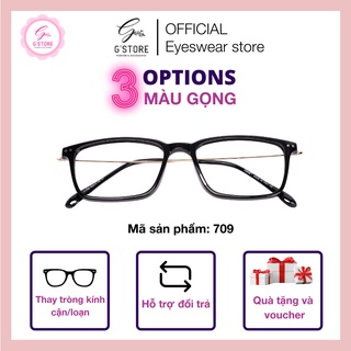 Gọng Kính 💖𝑭𝒓𝒆𝒆𝒔𝒉𝒊𝒑💖 Kính Cận Nữ Phụ Kiện Thời Trang - Mã 709 - 𝓖 𝓢𝓽𝓸𝓻𝓮