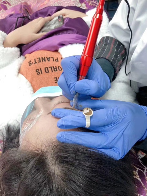 Máy phun xăm kỹ thuật số kim lò xo đa chức năng