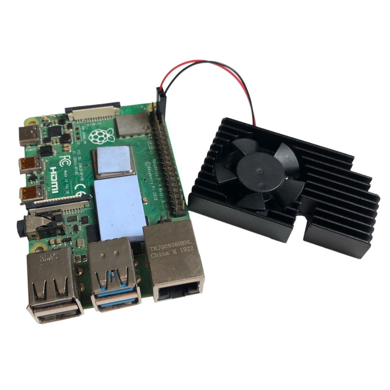 Bộ Quạt Tản Nhiệt Cho Raspberry Pi 4b / 3b + / 3b Plus / 3b