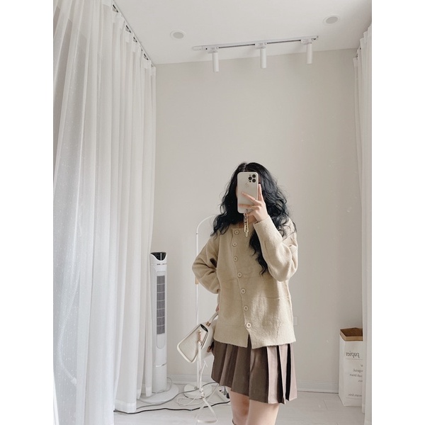 Áo cadigan khuy lệch siêu xinh | BigBuy360 - bigbuy360.vn