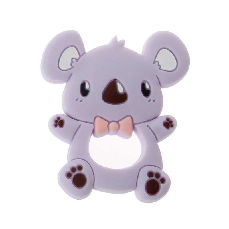 Haha Đồ Chơi Ngậm Nướu Hình Gấu Koala Hoạt Hình Bằng Silicon Cho Bé