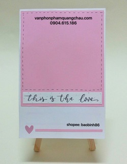 Thiệp ảnh handmade - 15x10 cm