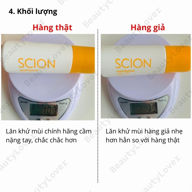 Combo 2 Chai Lăn Khử Mùi Scion White Roll On 75ml – Beauty Lover Lăn Khử Mùi Nữ Nam Giúp Làm Trắng Da, Giảm Mùi Khó Chịu