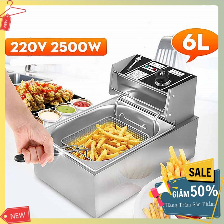 Bếp Chiên Dầu 6L