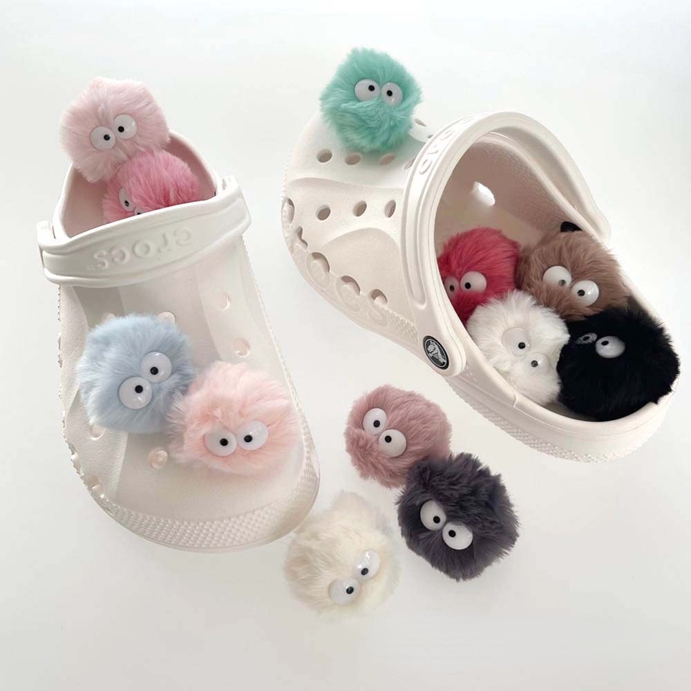 [Deco] Giày Crocs Jibbitz Croc Đính Hạt Đá 12 Màu Trang Trí Giày