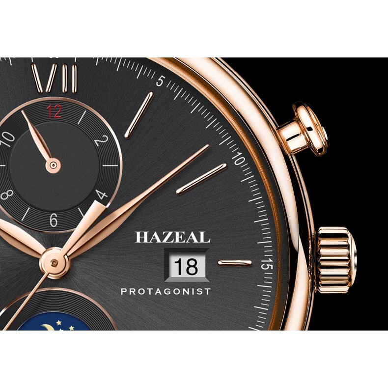 Đồng hồ nam chính hãng HAZEAL H6005-2
