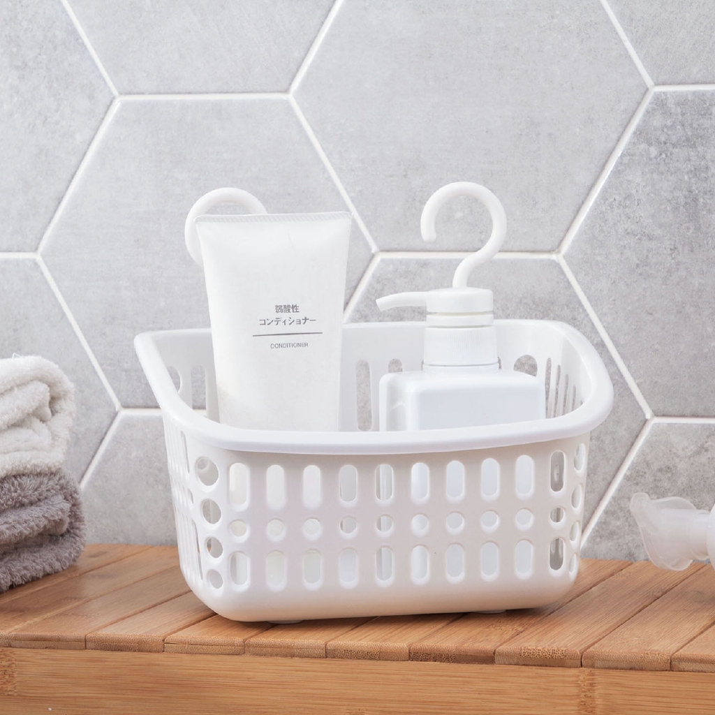 Giỏ Đựng Đồ Shepherd Treo Tường Có Lỗ Khoét Rỗng Dành Cho Phòng Tắm/Nhà Bếp