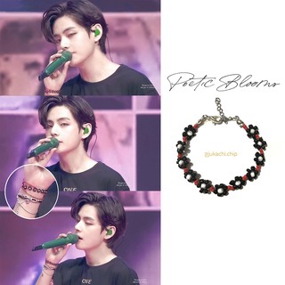 Vòng tay cheap moment with V (BTS) - Poetic Blooms handmade