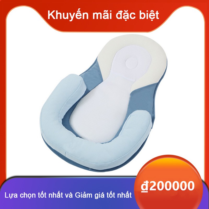 BỘ GỐI CHỐNG MÉO ĐẦU NỆM Ngủ Đúng Tư Thế Giup Bé Ngủ Ngoan