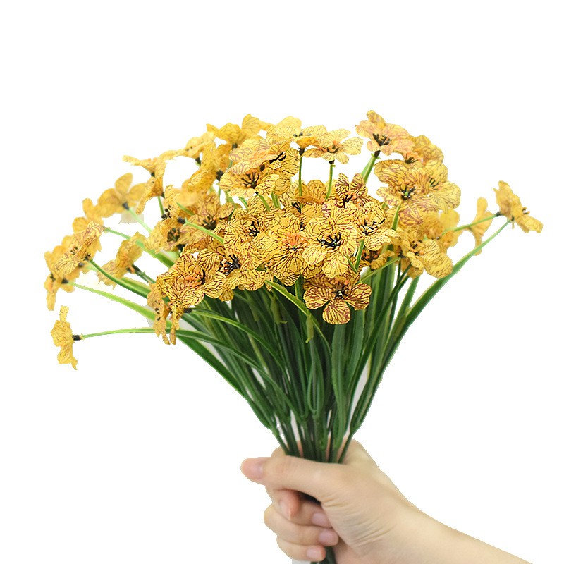 hoa trang trí hoa giả để bàn hoa giả cao cấp hoa gia mini hoa lụa trang trí nhà