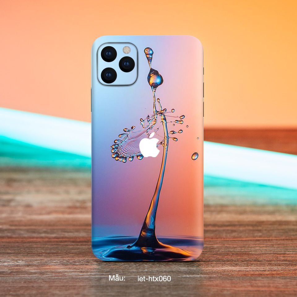 Miếng dán skin iPhone 7/7Plus - 8/ 8Plus - X/XS/XSMax - 11/11 Pro - in hình đa dạng theo yêu cầu