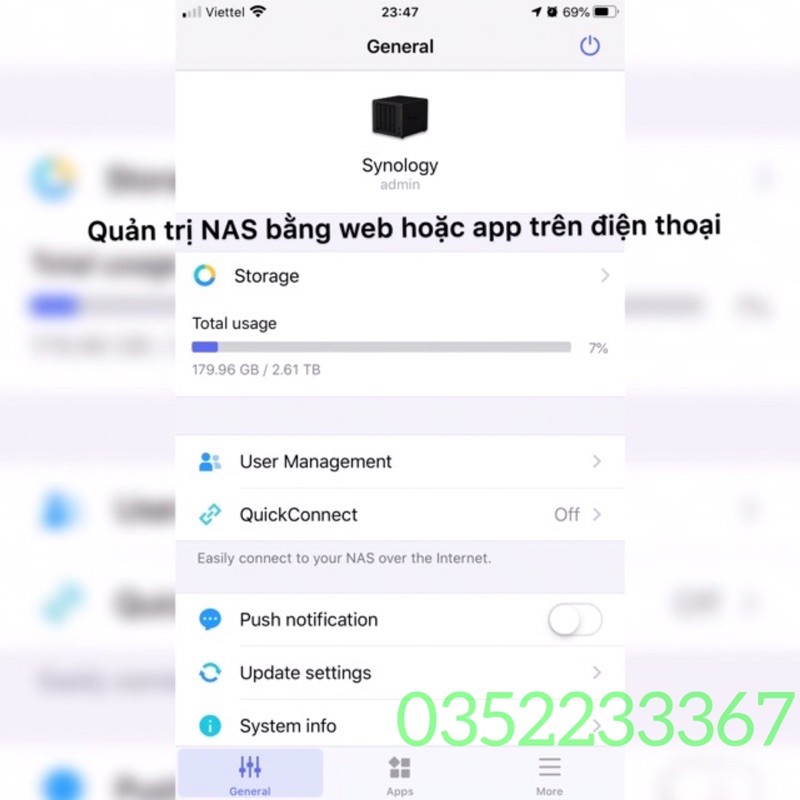 Xpenology, ổ cứng mạng J1900 lõi tứ 2.0Ghz, LAN Gigabit, DSM 7.2