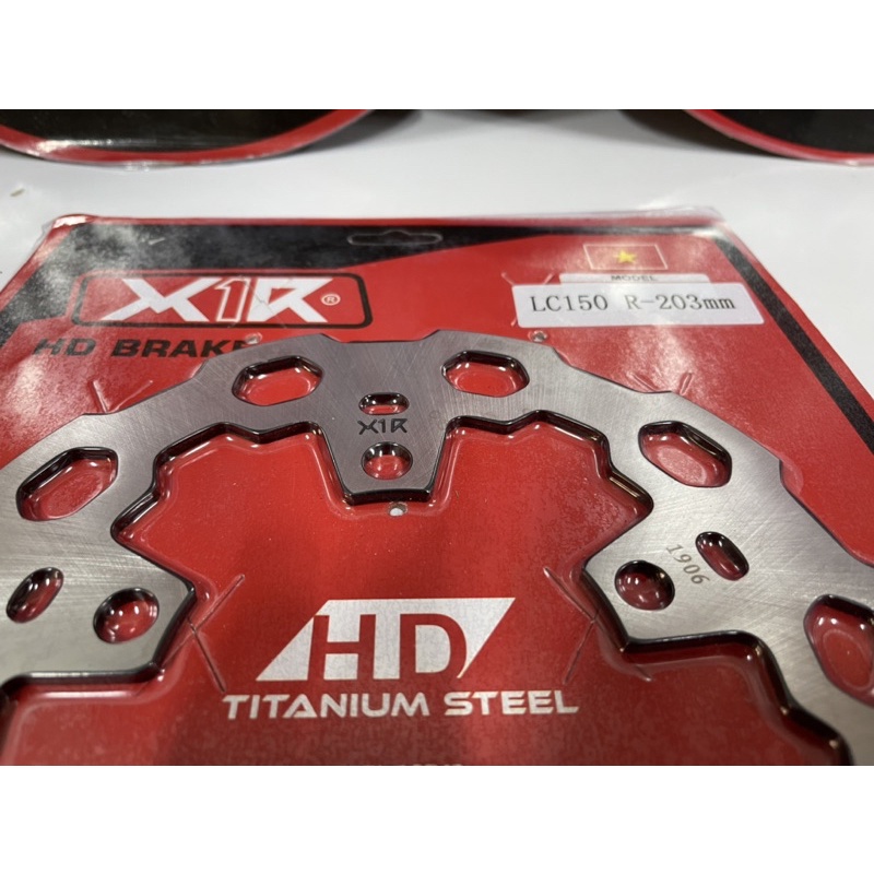 Đĩa Trước / Sau X1R Exciter150 Có Lòng Nhôm Mẩu Mới ( Chính Hãng )////