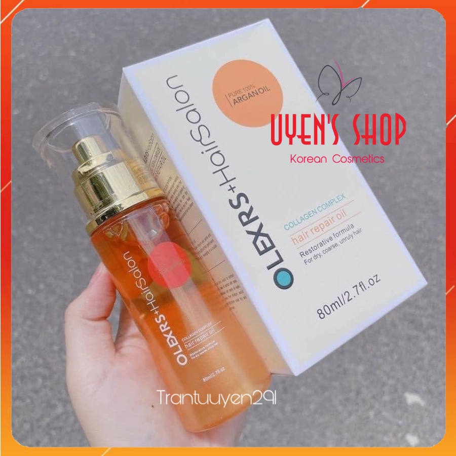 Dầu Dưỡng Tóc Olexrs Collagen Complex Hair Repair Oil 80ml