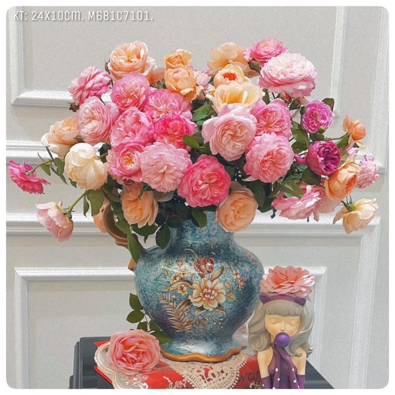 Bình hoa gốm sứ phong cách Bắc Âu