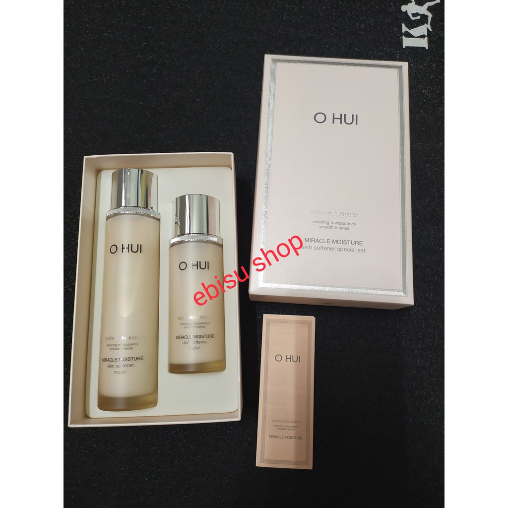 Set Nước Hoa Hồng OHUI hồng 2 sản phẩm 150ml+100ml.