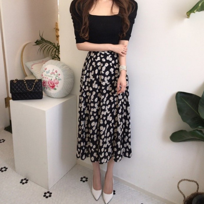 Set bộ sơ mi chân váy tay ngắn Emilyshop