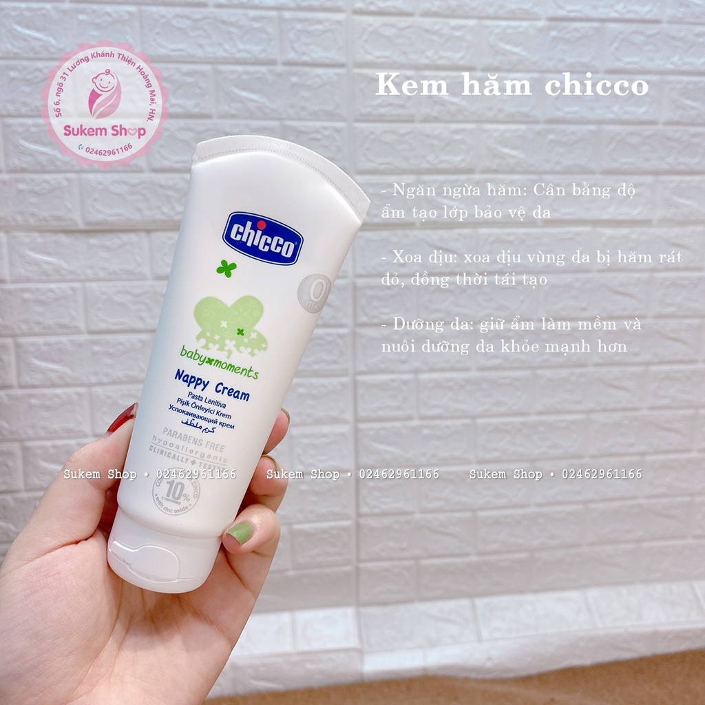 Kem hăm Chicco 3 tác động cho bé 0m+ 100ml