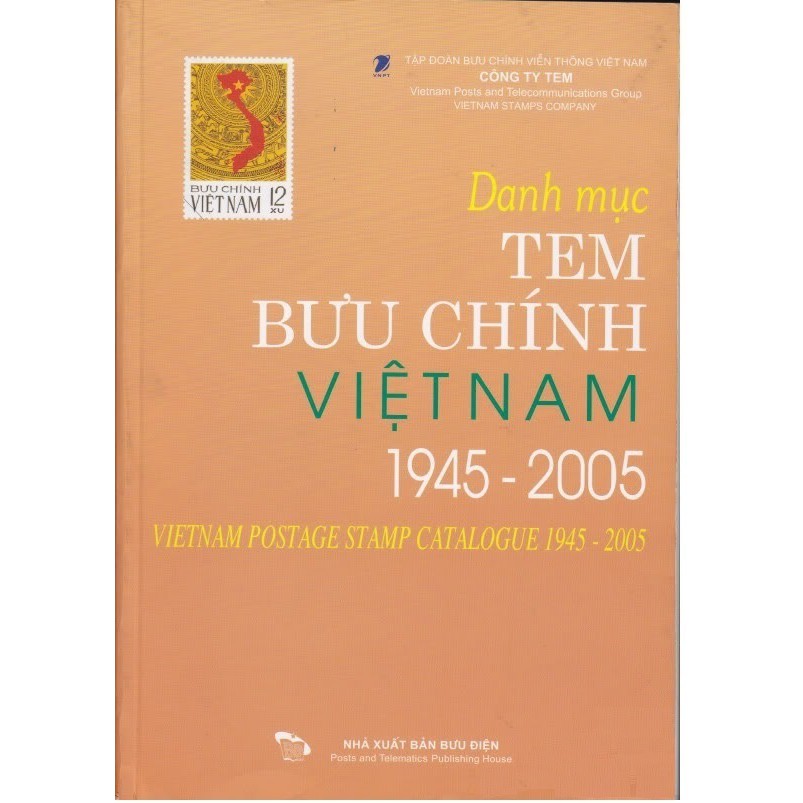 Tem sưu tập Danh Mục Tem Việt Nam 1945 - 2010 (không kèm theo tem)