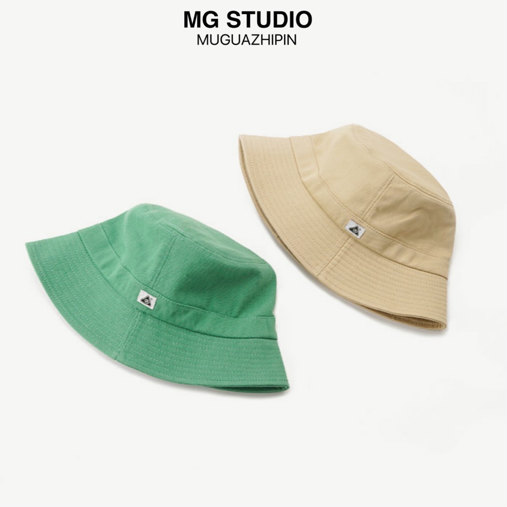 Mũ xô MG STUDIO thêu họa tiết logo chữ A đơn giản