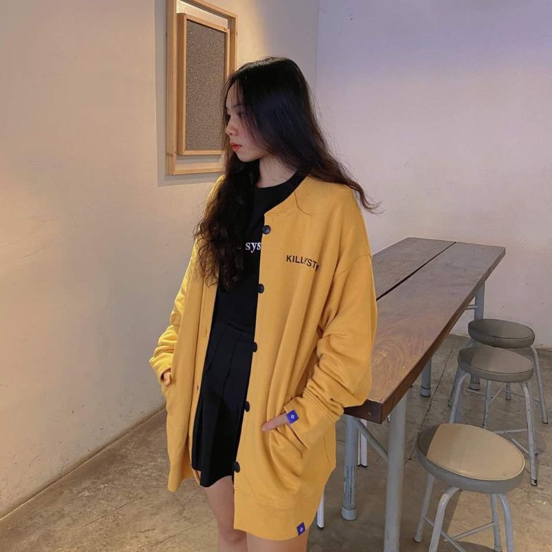 New 100% Pass / Thanh Lý Jacket Cardigan  Kill System Áo Khoác