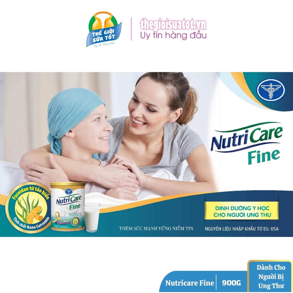 Sữa bột Nutricare Fine Cho Người Bị Ung Thư KL:900g