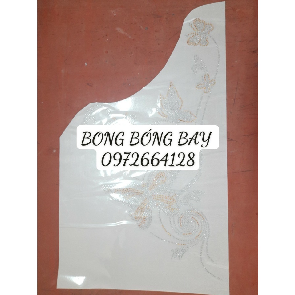 Bướm hoa DMC- Cườm ủi, đá ủi nhiệt, áo đính đá thời trang cao cấp