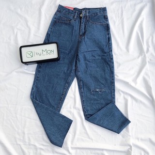 Quần jean nữ dáng baggy