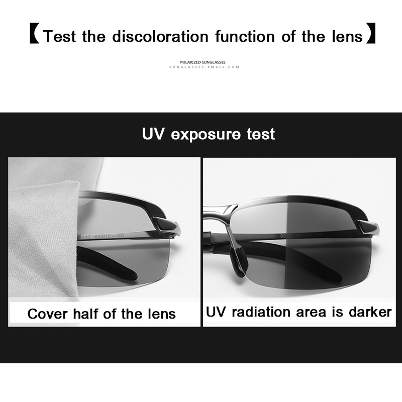 Kính mát lái xe phân cực chống UV đổi màu thời trang cho nam gentle monster | BigBuy360 - bigbuy360.vn