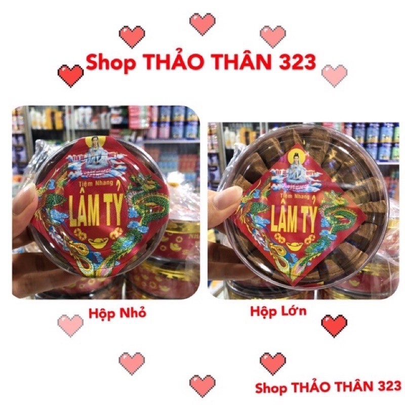 Combo 10hộp Trầm Hương (Trầm Nụ) Lâm Tỷ Đặc Biệt Thơm Dịu