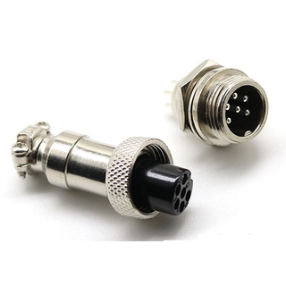 (Túi 10 bộ đực cái) Giắc Kết Nối GX12 phi 12mm các loại