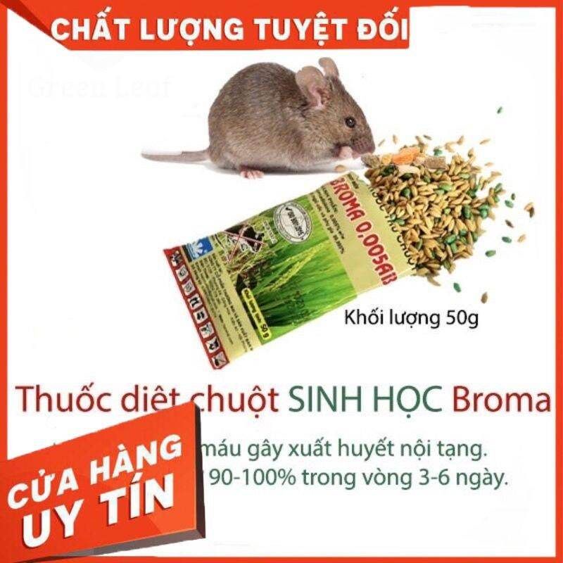 Thuốc Diệt Chuột Trộn Sẵn Thế Hệ Mới Broma 0,005 AB (Gói 50g)