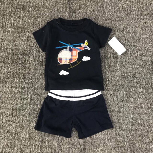 Set bộ bé trai Carter máy bay