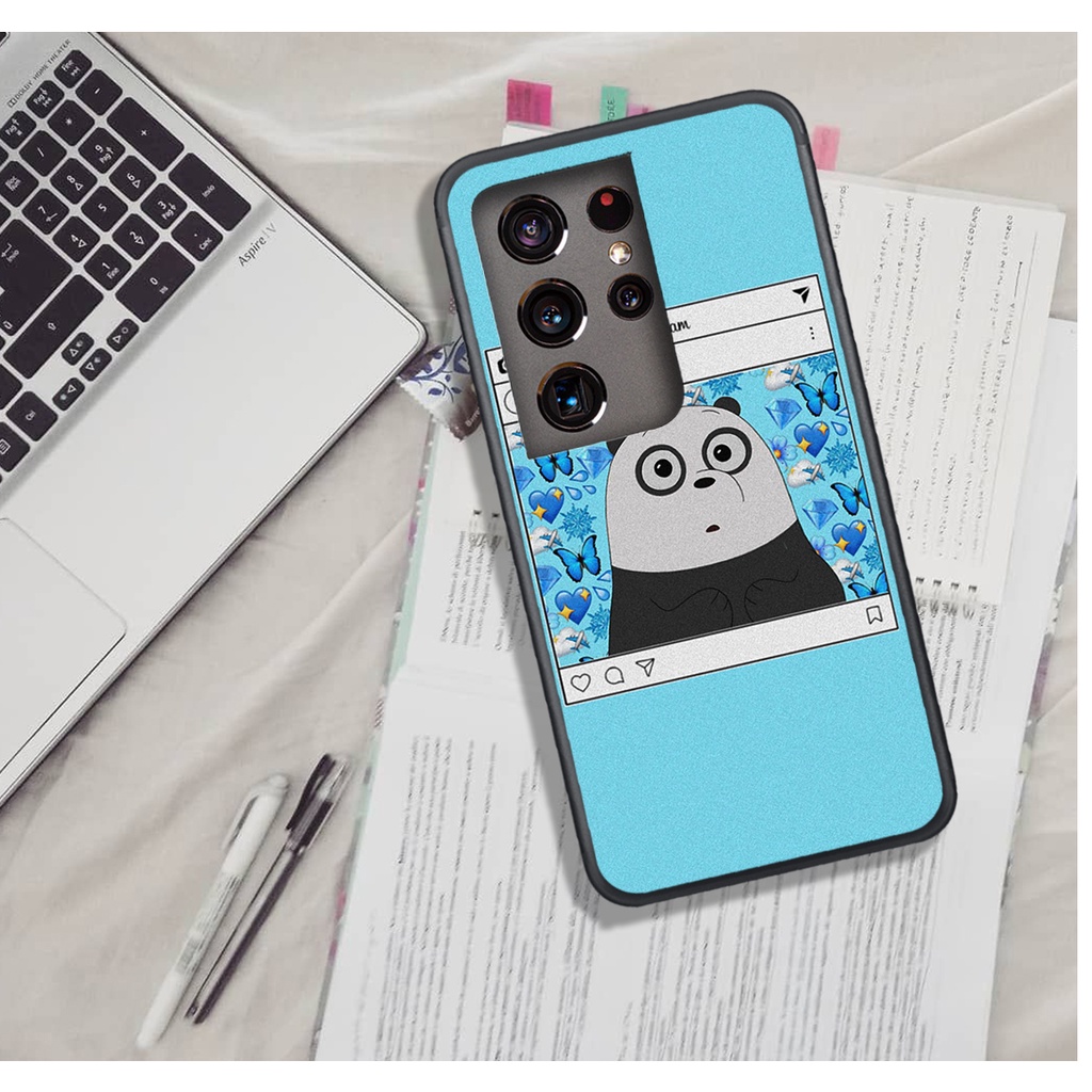 Ốp Lưng SamSung S20 FE - S21 FE . In Hình Gấu Bắc Cực Cute.