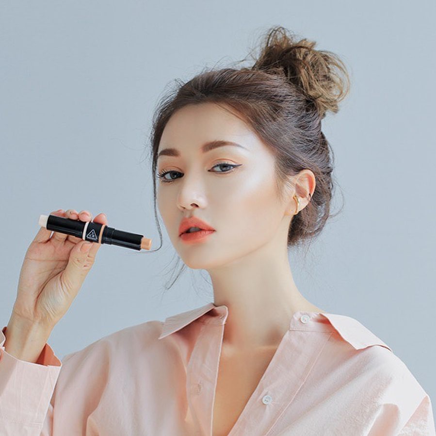 Thỏi Tạo Khối 2 Đầu 3CE Duo Contour Stick 01 - Light