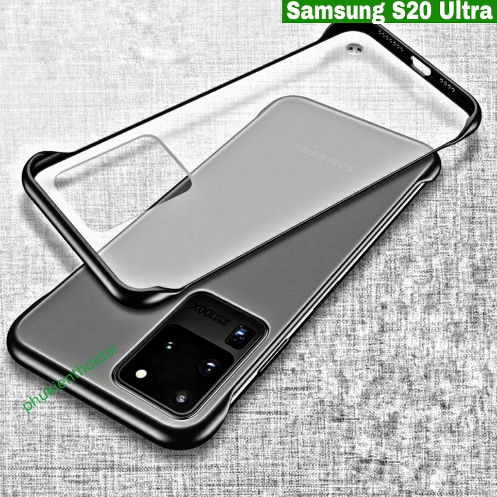 ỐP SAMSUNG S20 ULTRA 💝FREESHIP Từ 50k💝 NHÁM MỜ SIÊU MỎNG NỬA CẠNH