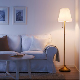 Đèn sàn tân cổ điển ÅRSTID IKEA bảo hành 12 tháng, trang trí phòng khách, nhà hàng, khách sạn
