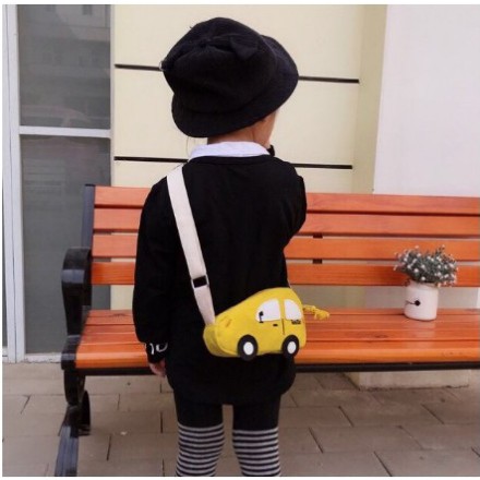 Túi đeo chéo cho bé - Túi đeo chéo hình ô tô cho bé trai bé gái năng động hình ngộ nghĩnh đáng yêu