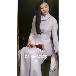 ÁO DÀI HỌC SINH GẤM THÁI TUẤN KÈM QUẦN